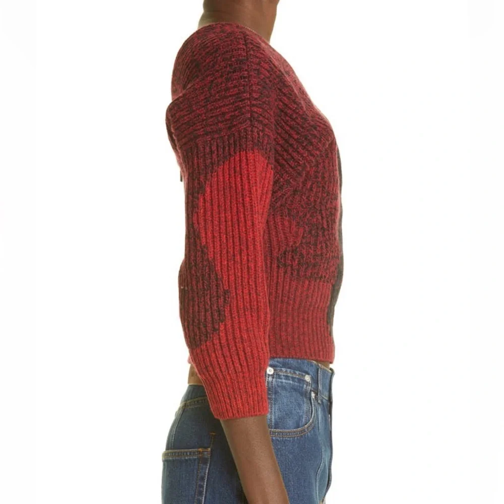 NWT Alexander McQueen colorblock zipped sweater sz Small HP Pick!💕 - Picture 5 of 10